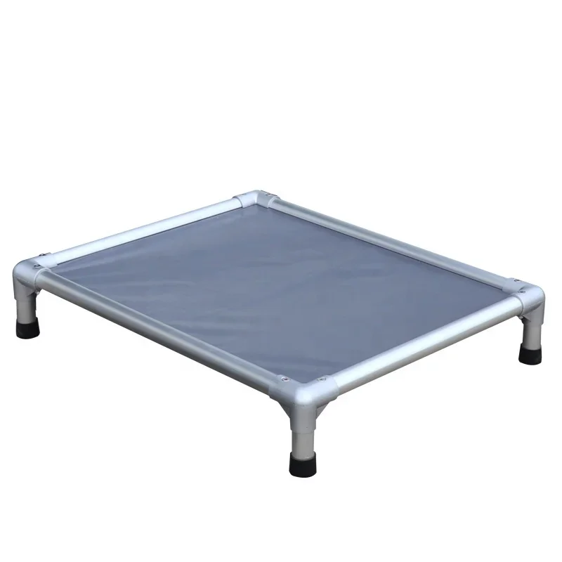 Wholesale Customized Black/Gray PVC Fabric Aluminum Frame Material Elevated Luxury Pet Bed Metal Animal Cat Dog Bed
Wholesale Customized Black/Gray PVC Fabric Aluminum Frame Material Elevated Luxury Pet Bed Metal Animal Cat Dog Bed