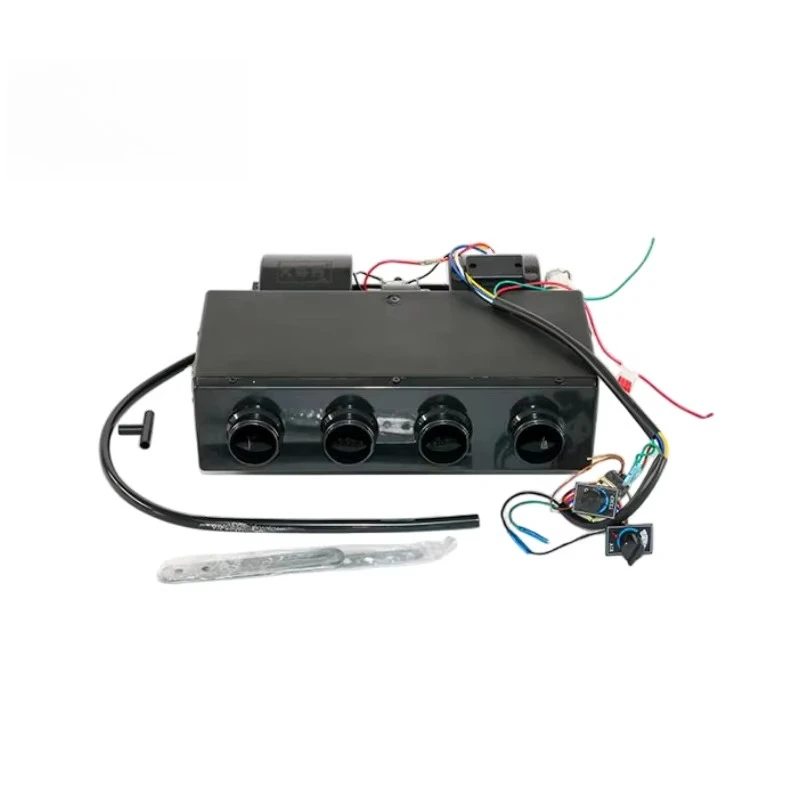 404 A/C Air Conditioner Evaporator Assembly Unit 12V 24V Heating Cooling Evaporator Unit with 4 Vents for Bus Truck AC Air Vent
404 A/C Air Conditioner Evaporator Assembly Unit 12V 24V Heating Cooling Evaporator Unit with 4 Vents for Bus Truck AC Air Vent