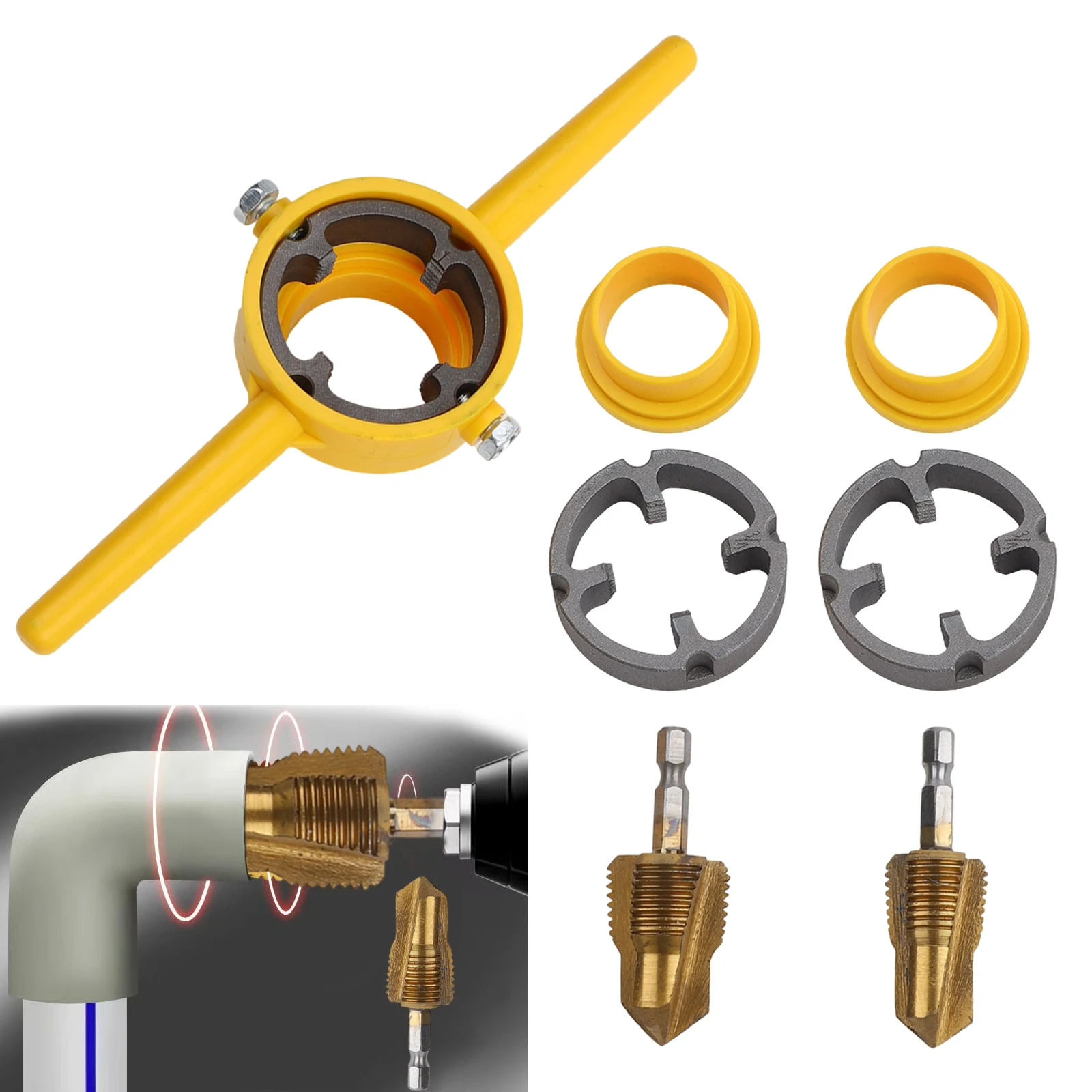 Water Pipe Installation Pipe Threader Drill Bits For Water Pipe Pipe Thread Sizes 1 2 Convenient Buckle Design
Water Pipe Installation Pipe Threader Drill Bits For Water Pipe Pipe Thread Sizes 1 2 Convenient Buckle Design