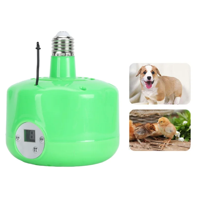 Лампа-обогреватель для курятника E27 с автоматическим контролем температуры, для цыплят, уток, рептилий, домашних животных, собачьих будок
Лампа-обогреватель для курятника E27 с автоматическим контролем температуры, для цыплят, уток, рептилий, домашних животных, собачьих будок