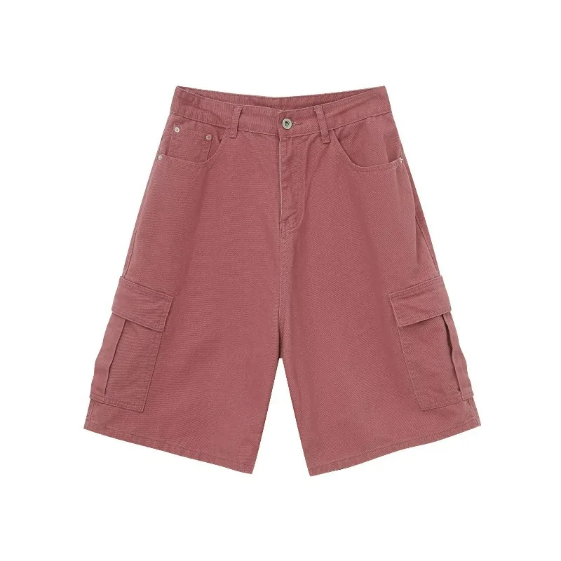 KIDWHXR Man Shorts Summer Casual Simple Solid Color Pocket Male Cargo Shorts Loose Straight Washed Mid Waist Men Denim Pant
KIDWHXR Man Shorts Summer Casual Simple Solid Color Pocket Male Cargo Shorts Loose Straight Washed Mid Waist Men Denim Pant