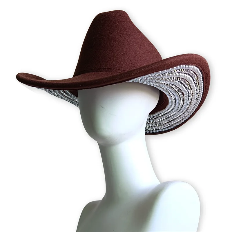 Cowboy Pearl Collection Western Style Cowboy Hats for Women Vintage Men's Cowboy Hats Men's Hats Rhinestone Sombrero Hombre
Cowboy Pearl Collection Western Style Cowboy Hats for Women Vintage Men's Cowboy Hats Men's Hats Rhinestone Sombrero Hombre