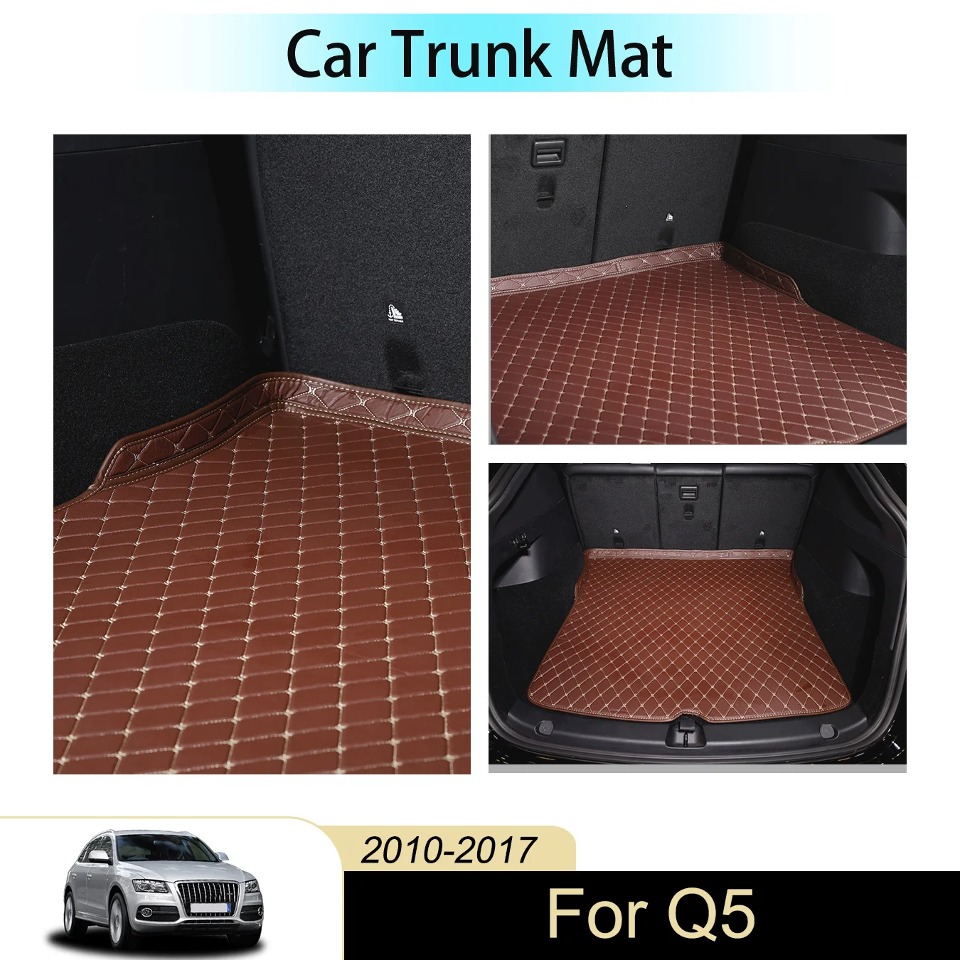 Для Q5 2010-2017 трехслойный коврик из искусственной кожи с полным покрытием, противоскользящий коврик для багажника автомобиля, коврик для хвостовой коробки
Для Q5 2010-2017 трехслойный коврик из искусственной кожи с полным покрытием, противоскользящий коврик для багажника автомобиля, коврик для хвостовой коробки