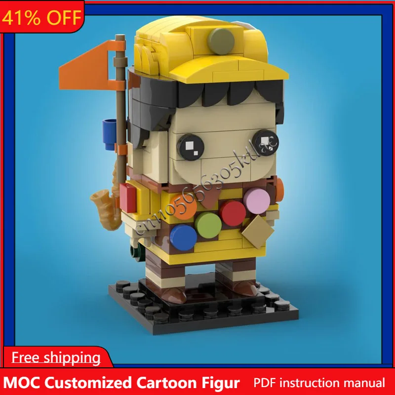 198 шт. MOC знаменитые анимационные фигурки серии наборы моделей Russell креативные кирпичи сборка игрушек детский подарок коллекция дисплей
198 шт. MOC знаменитые анимационные фигурки серии наборы моделей Russell креативные кирпичи сборка игрушек детский подарок коллекция дисплей