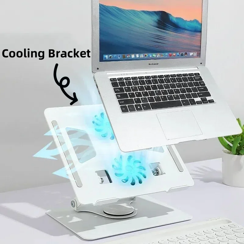 Desktop laptop stand, aluminum alloy 360 ° rotating lifting cooling stand, tablet stand, height increasing computer
Desktop laptop stand, aluminum alloy 360 ° rotating lifting cooling stand, tablet stand, height increasing computer