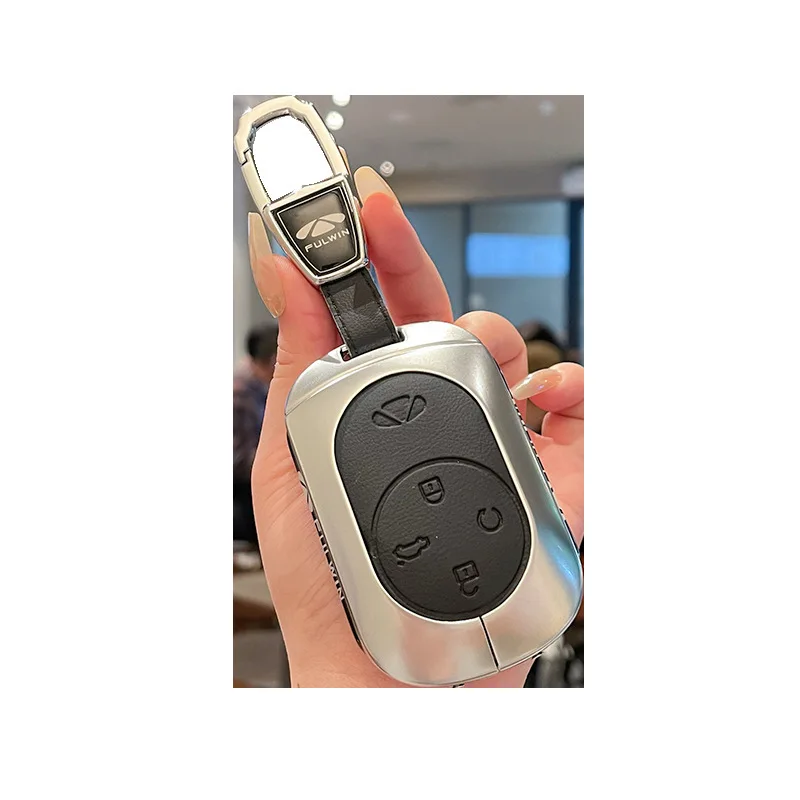 Premium Zinc Alloy Key Cover Case for Chery Fulwin T9 Comfort Edition (2025) - Protective Key Fob Shell Key Bag Chain
Premium Zinc Alloy Key Cover Case for Chery Fulwin T9 Comfort Edition (2025) - Protective Key Fob Shell Key Bag Chain