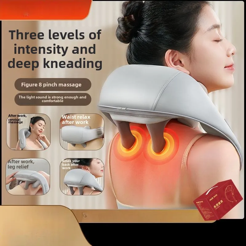 Cervical Massager Back Waist Shoulder Spine Neck Kneading Hot Compress Trapezius Massager
Cervical Massager Back Waist Shoulder Spine Neck Kneading Hot Compress Trapezius Massager