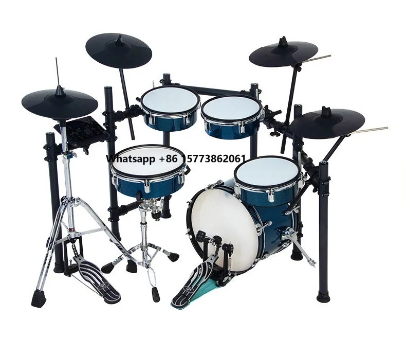 Professional Electronic Drum Set for Beginners Home Jazz Western Percussion Instrument Drum Chamber Birch Drum Heads
Professional Electronic Drum Set for Beginners Home Jazz Western Percussion Instrument Drum Chamber Birch Drum Heads