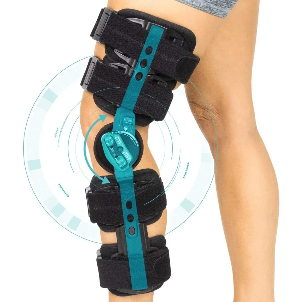 ROM Knee Brace - Hinged Immobilizer for ACL, MCL and PCL Injury - Orthosis Stabilizer for Women and Men
ROM Knee Brace - Hinged Immobilizer for ACL, MCL and PCL Injury - Orthosis Stabilizer for Women and Men