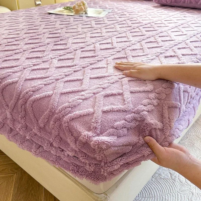 1 pc Flannel Fleece Bed Sheet for Winter Warm sofa bed matrimonial Coral Fleece Fluffy Fitted Sheets for Double Beds Sheets
1 pc Flannel Fleece Bed Sheet for Winter Warm sofa bed matrimonial Coral Fleece Fluffy Fitted Sheets for Double Beds Sheets