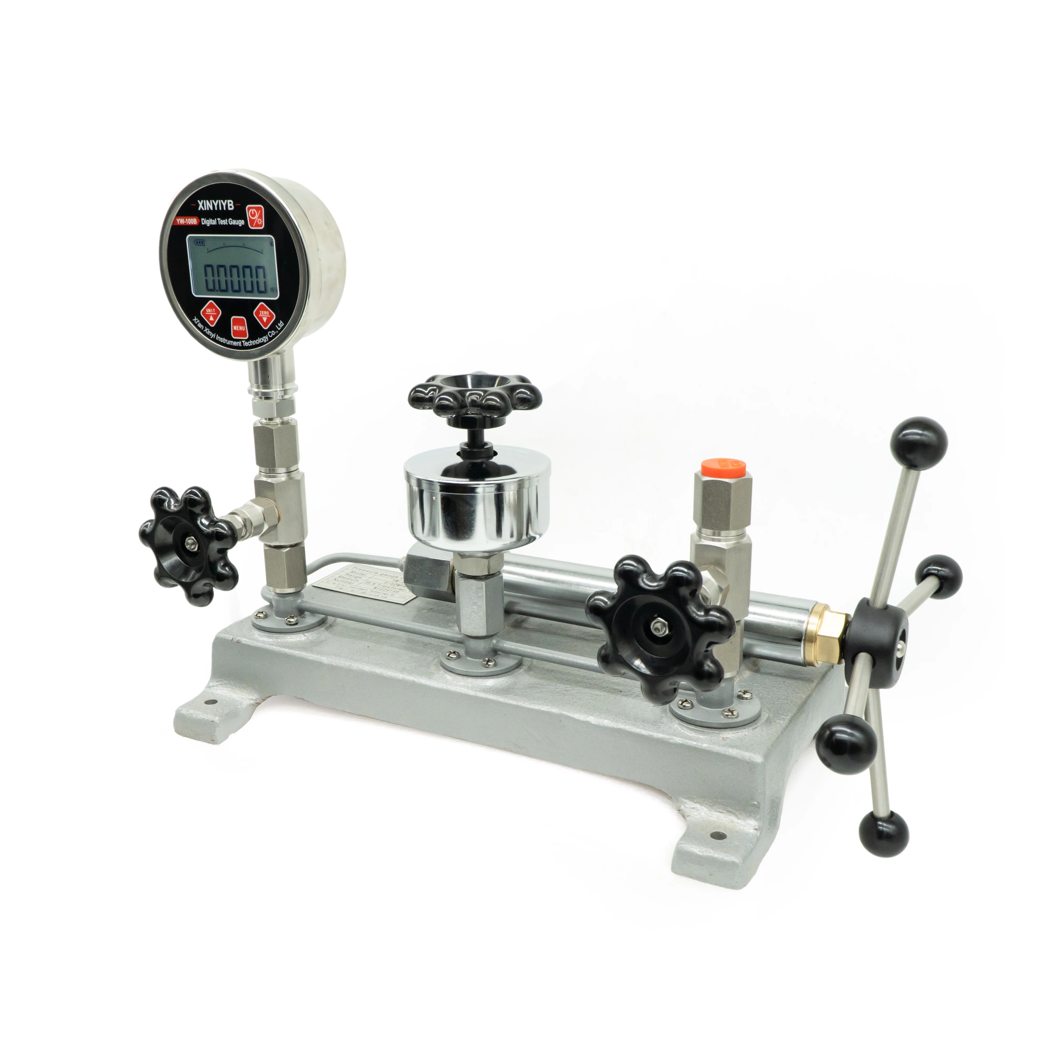 Industrial Pressure Calibrator Testing Pump Hydraulic Gauge Calibrate Pressure Source 600Bar
Industrial Pressure Calibrator Testing Pump Hydraulic Gauge Calibrate Pressure Source 600Bar