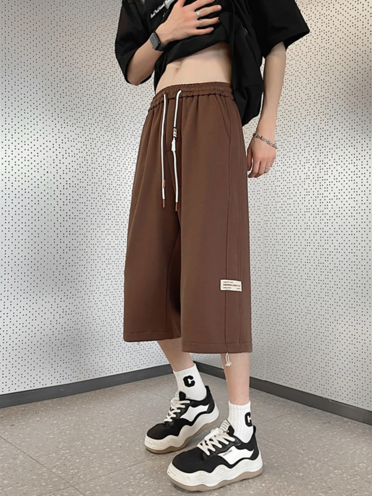 Men's Summer Thin Straight Leg Casual Pants mid Waist Seven-Foot Loose Fit Breathable Comfortable Faionable Basic Color
Men's Summer Thin Straight Leg Casual Pants mid Waist Seven-Foot Loose Fit Breathable Comfortable Faionable Basic Color