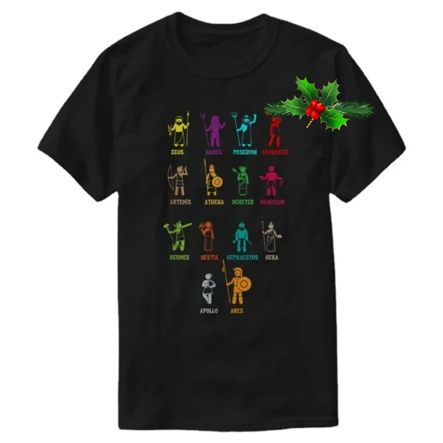 Greek Mythology Gods Gods of Greece T-Shirt 100% Cotton O-Neck Summer Short Sleeve Casual Mens T-shirt Size S-3XL
Greek Mythology Gods Gods of Greece T-Shirt 100% Cotton O-Neck Summer Short Sleeve Casual Mens T-shirt Size S-3XL