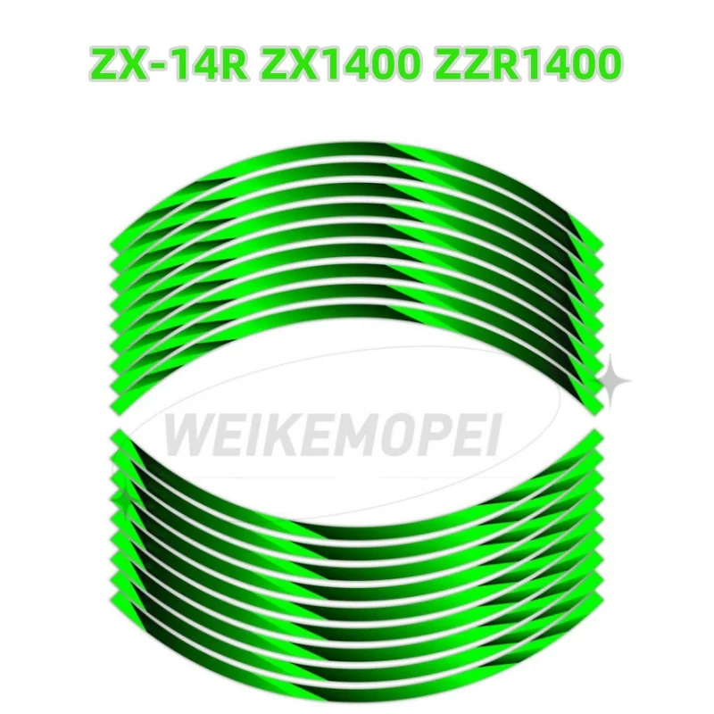 17" Wheel Sticker Reflective Rim Decal For Kawasaki Ninja ZX4R ZX4RR ZX-14R ZX1400 ZZR1400
17" Wheel Sticker Reflective Rim Decal For Kawasaki Ninja ZX4R ZX4RR ZX-14R ZX1400 ZZR1400