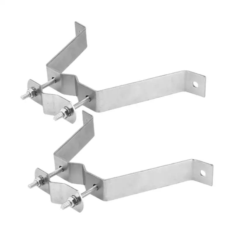 V Jaw Bracket Heavy Duty TV Antenna Mount Set Of 2 Weatherproof Mounting Hardware Home Improvement Tool For Wall Ceiling Roof
V Jaw Bracket Heavy Duty TV Antenna Mount Set Of 2 Weatherproof Mounting Hardware Home Improvement Tool For Wall Ceiling Roof
