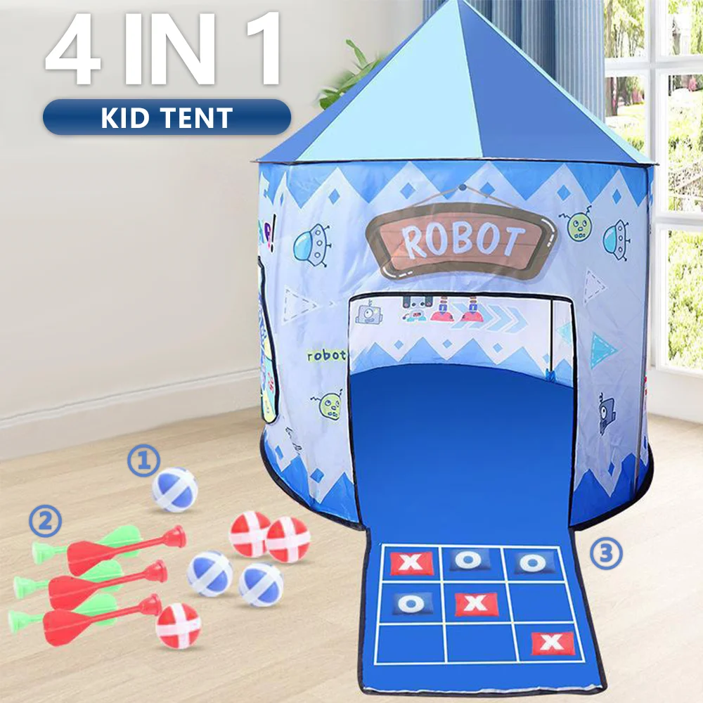 Indoor Toy Tent Blue House for Children Pink Princess Tent For Kid Toy Tents Multifunctional Game Tent Sticky ball Shooting Game
Indoor Toy Tent Blue House for Children Pink Princess Tent For Kid Toy Tents Multifunctional Game Tent Sticky ball Shooting Game