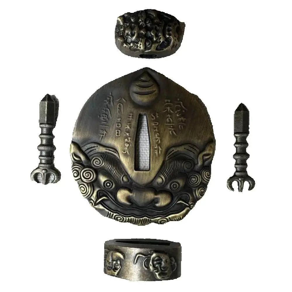5 шт., украшение для дома, меч, фитинг Tsuba Blade Guard Kashira Fuchi, сплав Monster для Ninja Katana Wakizashi Tichi Blade
5 шт., украшение для дома, меч, фитинг Tsuba Blade Guard Kashira Fuchi, сплав Monster для Ninja Katana Wakizashi Tichi Blade