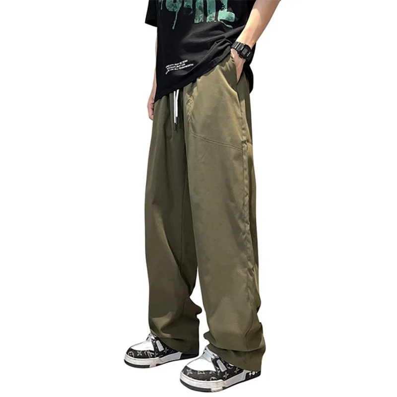 Men Casual Work Pants Men's Summer New Retro Loose Sports Straight Leg Versatile Wide Leg Long Trousers American Cargo Pants
Men Casual Work Pants Men's Summer New Retro Loose Sports Straight Leg Versatile Wide Leg Long Trousers American Cargo Pants