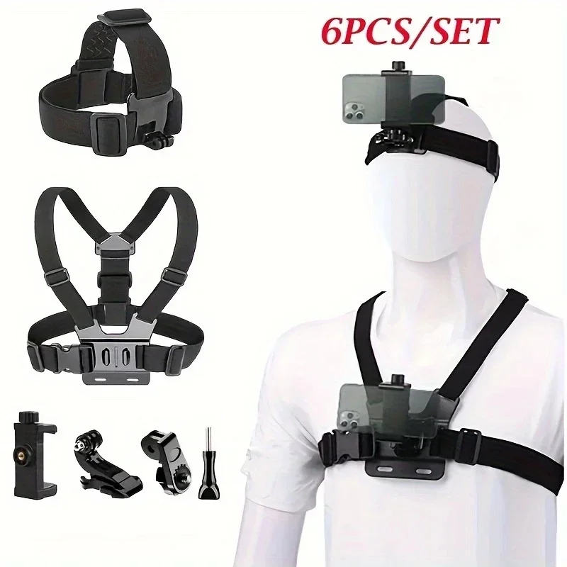 Universal Accessory For Mobile Phones And Action Cameras Headband And Chest Strap Elastic Bracket
Universal Accessory For Mobile Phones And Action Cameras Headband And Chest Strap Elastic Bracket