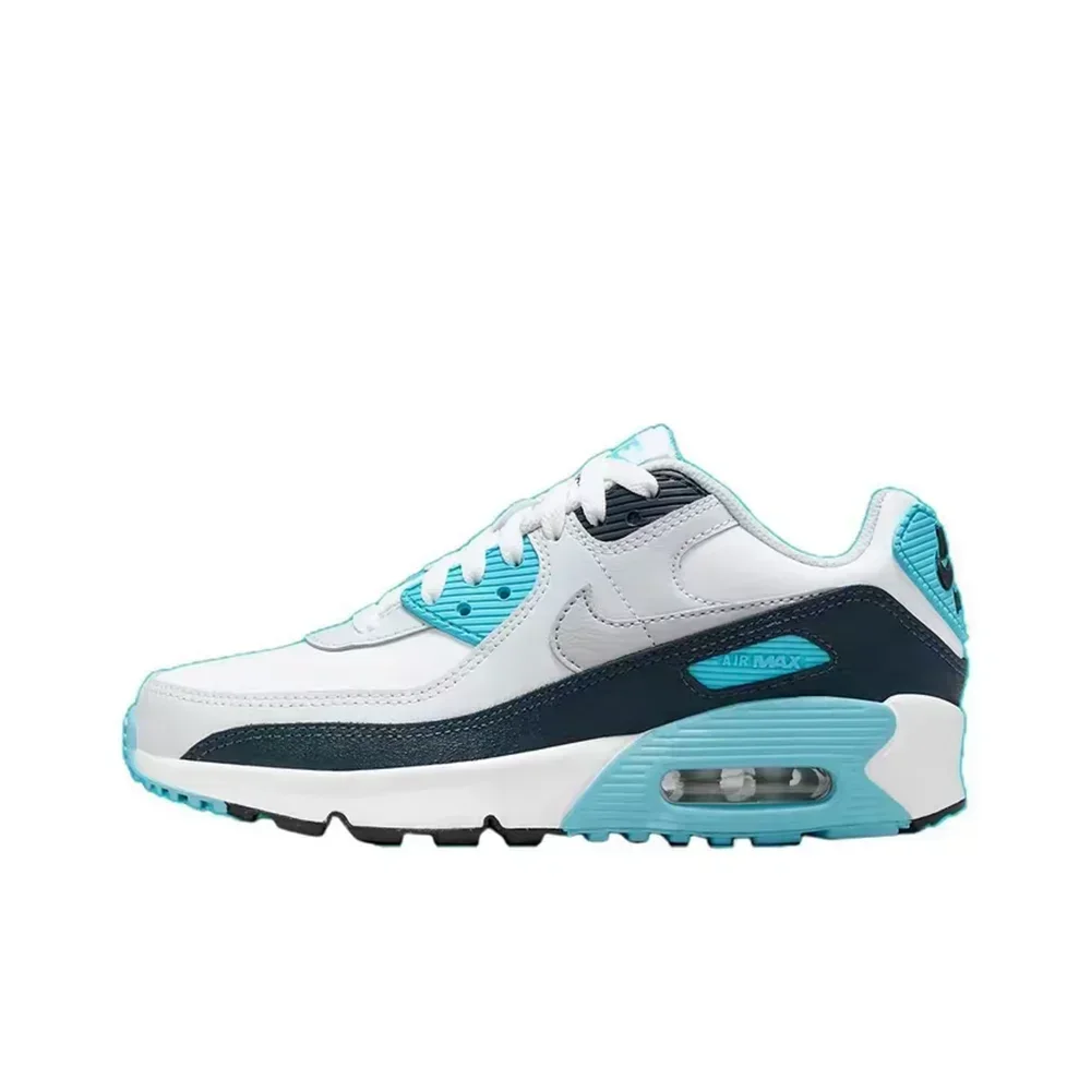 Nike Air Max 90 женские и мужские белые, синие, серые низкие классические ретро нескользящие амортизирующие повседневные кроссовки HF6358-100
Nike Air Max 90 женские и мужские белые, синие, серые низкие классические ретро нескользящие амортизирующие повседневные кроссовки HF6358-100