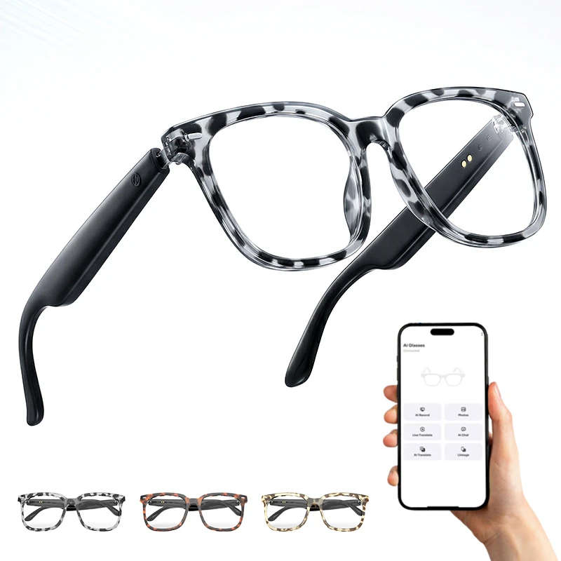2026 New Smart AI Glasses AI Translation Music Call Noise Reduction Meeting Recording Bluetooth Glasses Motorcycle Glasses
2026 New Smart AI Glasses AI Translation Music Call Noise Reduction Meeting Recording Bluetooth Glasses Motorcycle Glasses