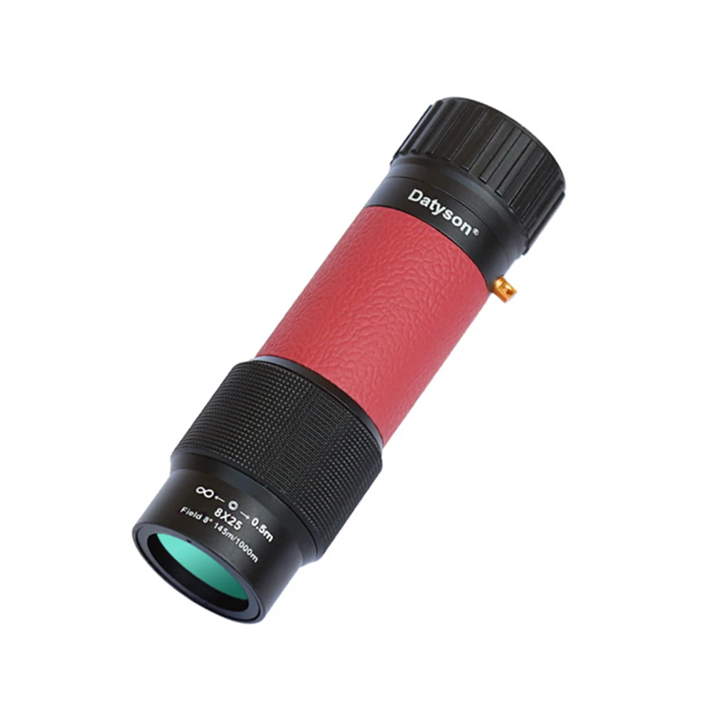 Портативный монокуляр Super Close Focus 8X25 BAK4 Prism FMC с покрытием из алюминиевого сплава
Портативный монокуляр Super Close Focus 8X25 BAK4 Prism FMC с покрытием из алюминиевого сплава