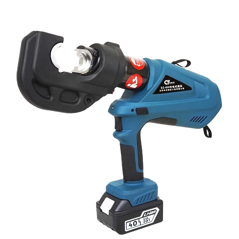 EZ-400 Hydraulic Cable Crimping Tool Battery Powered 16-400 mm2 OEM Customizable
EZ-400 Hydraulic Cable Crimping Tool Battery Powered 16-400 mm2 OEM Customizable