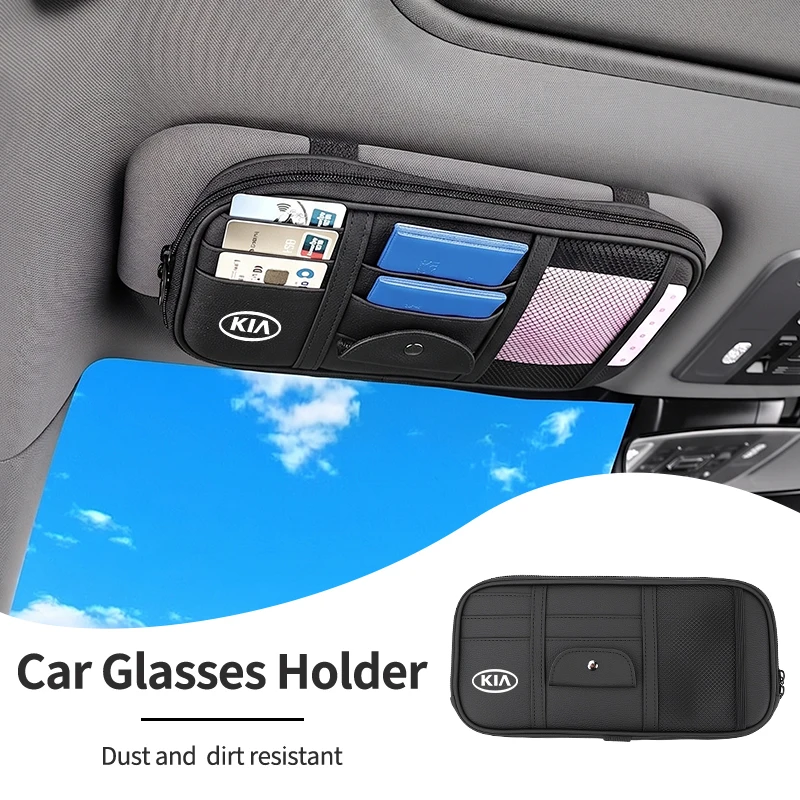 Car Visor Organizer Glasses Holder Sunglass Box Card Clip Accessories For KIA Sportage Rio Ceed Niro Soul Stonic Picanto Proceed
Car Visor Organizer Glasses Holder Sunglass Box Card Clip Accessories For KIA Sportage Rio Ceed Niro Soul Stonic Picanto Proceed