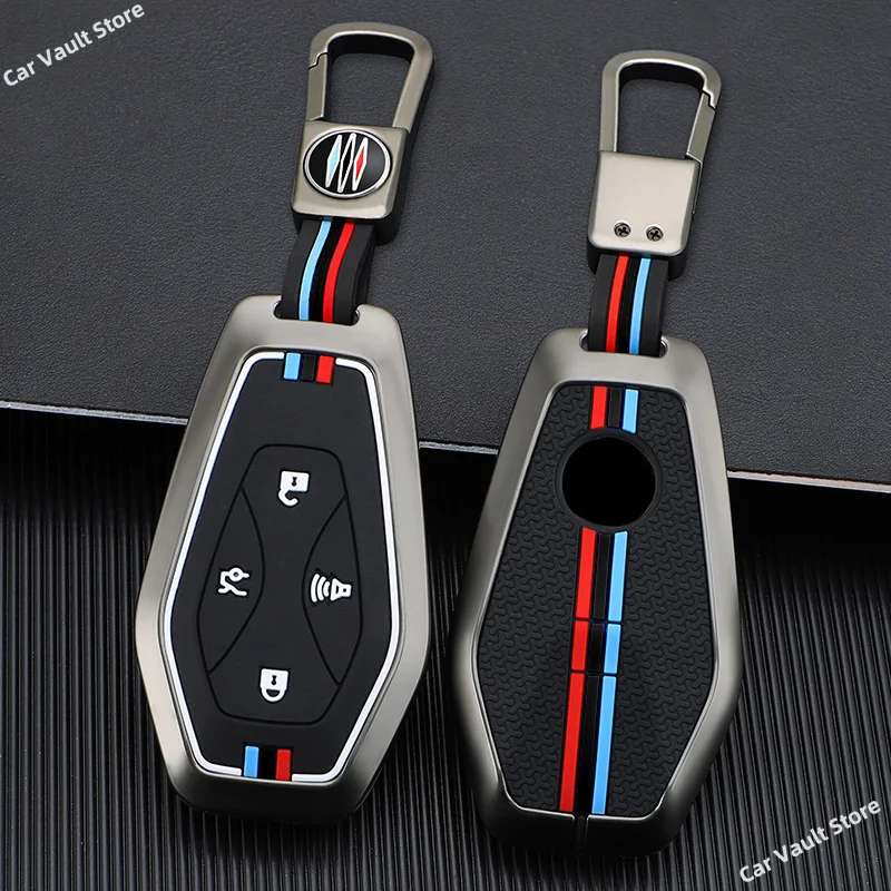 Zinc Alloy+Silicone Car Key Protective Shell Fob For ARCFOX KAOLA S 2024 For ARCFOX αT5 BACI BJEV Car Interior Accessories
Zinc Alloy+Silicone Car Key Protective Shell Fob For ARCFOX KAOLA S 2024 For ARCFOX αT5 BACI BJEV Car Interior Accessories
