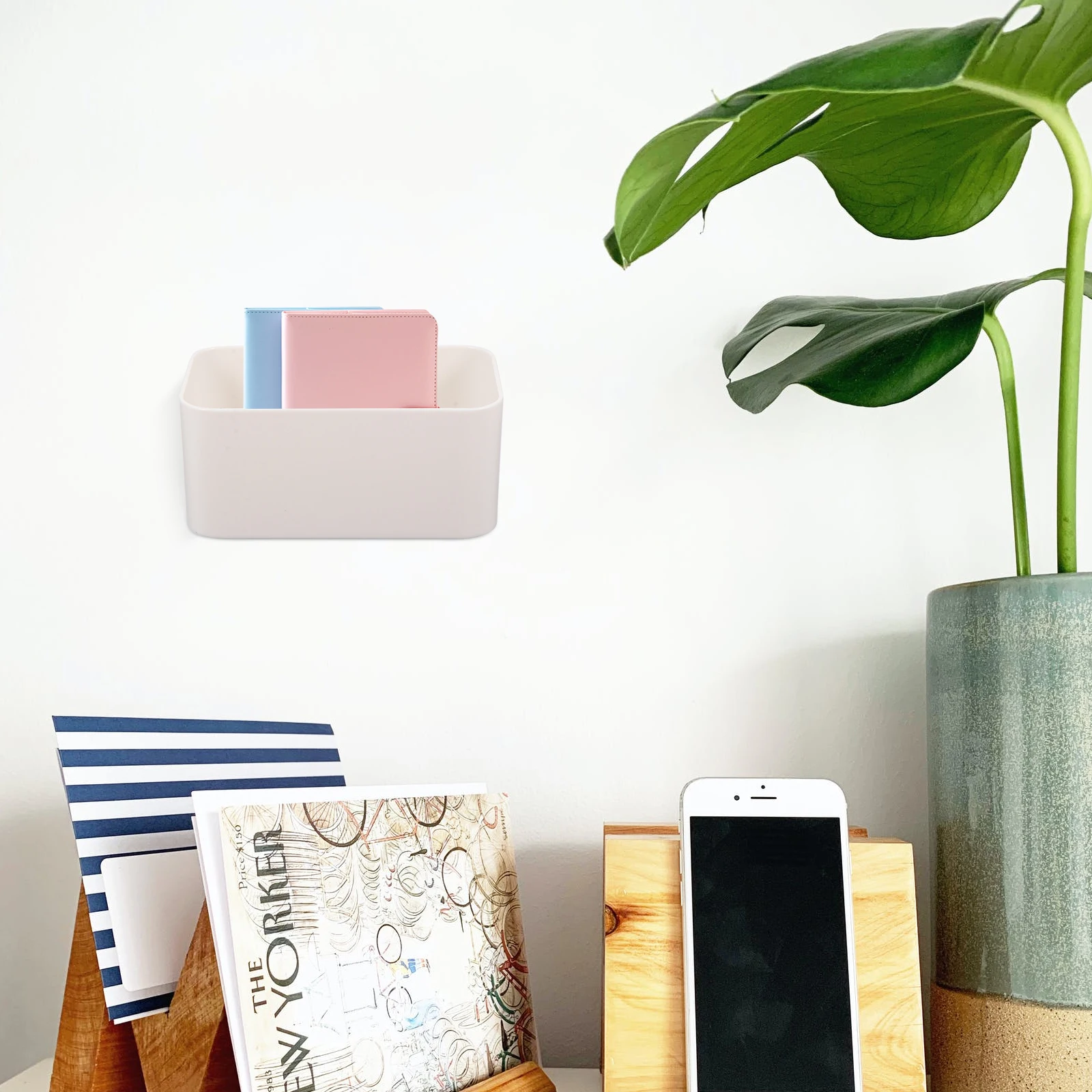 3pcs Wall Mount Storage Box White Plastic Remote Holder Easy Install ABS Material Bedroom Kitchen Bathroom Organizer Storage
3pcs Wall Mount Storage Box White Plastic Remote Holder Easy Install ABS Material Bedroom Kitchen Bathroom Organizer Storage