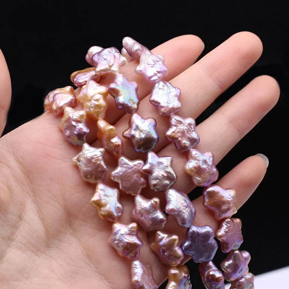 36cm Natural Baroque Pearl Beads Five-Pointed Star Natural Freshwater Pearl Loose Beaded for Making DIY Necklace Bracelet
36cm Natural Baroque Pearl Beads Five-Pointed Star Natural Freshwater Pearl Loose Beaded for Making DIY Necklace Bracelet