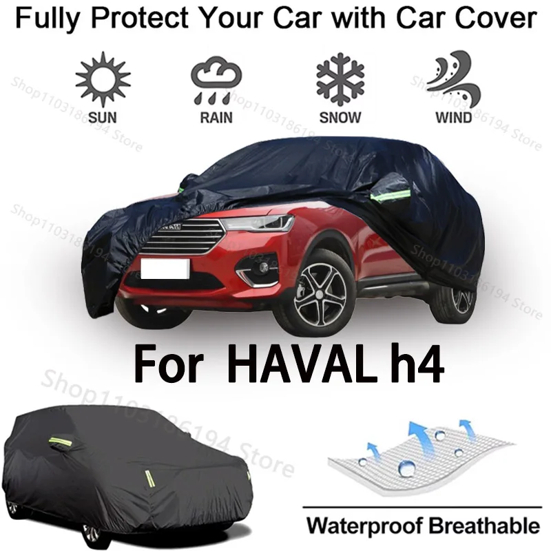 Full Car Cover For Haval H4 Outdoor Protective Gear-Snowproof, Sunshield, Waterproof and Dustproof Automobile Accessories
Full Car Cover For Haval H4 Outdoor Protective Gear-Snowproof, Sunshield, Waterproof and Dustproof Automobile Accessories