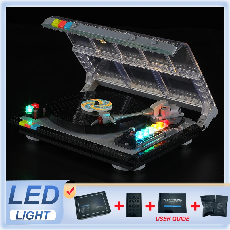 DIY LED Light Kit For LEGO 40699 Retro Record Player (Only LED Light,Without Blocks Model)
DIY LED Light Kit For LEGO 40699 Retro Record Player (Only LED Light,Without Blocks Model)