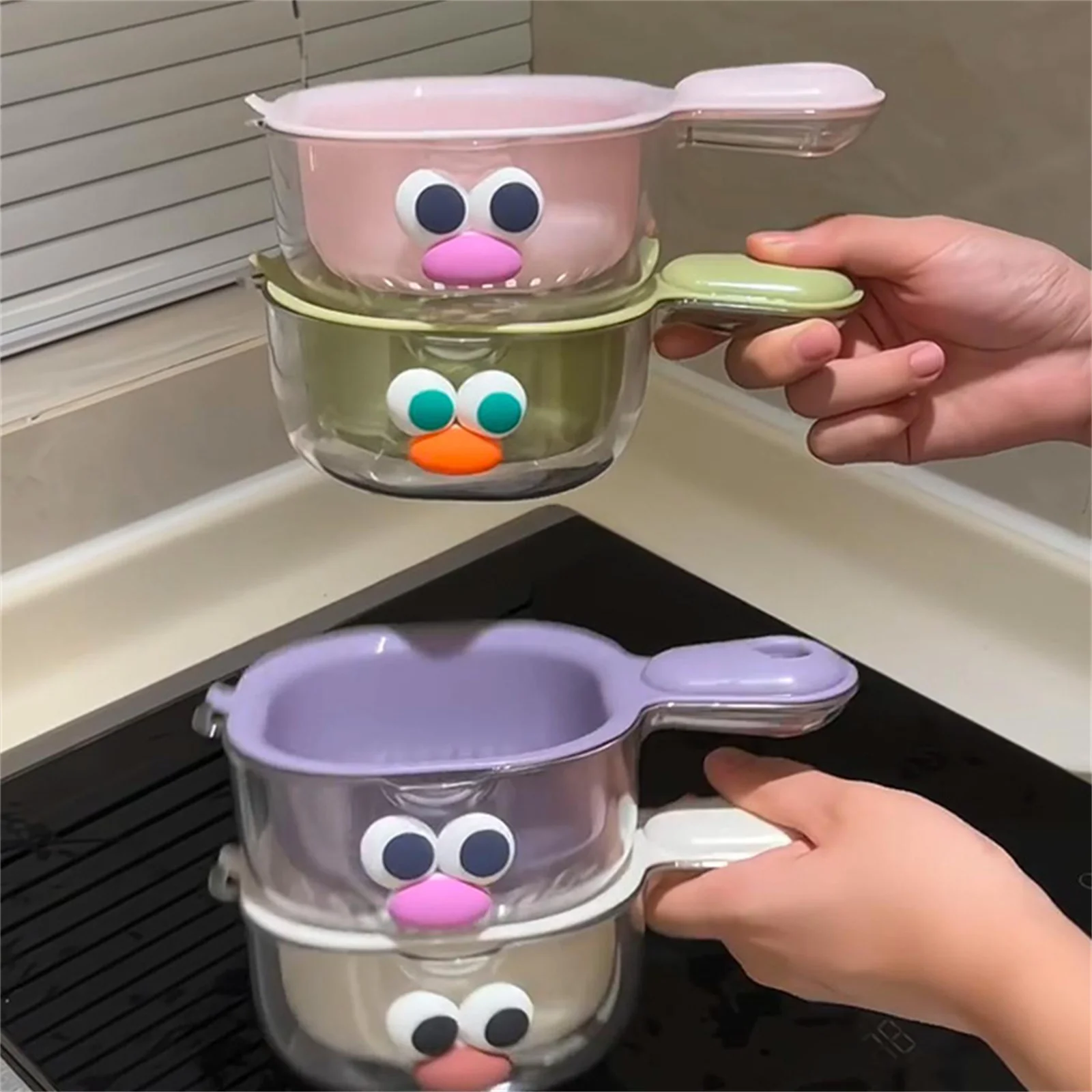 Multi Purpose Colander Thick Double-Layer Colander Drain Basket with Non-Slip Handle for Kitchen Vegetables Fruits Rice Washing
Multi Purpose Colander Thick Double-Layer Colander Drain Basket with Non-Slip Handle for Kitchen Vegetables Fruits Rice Washing