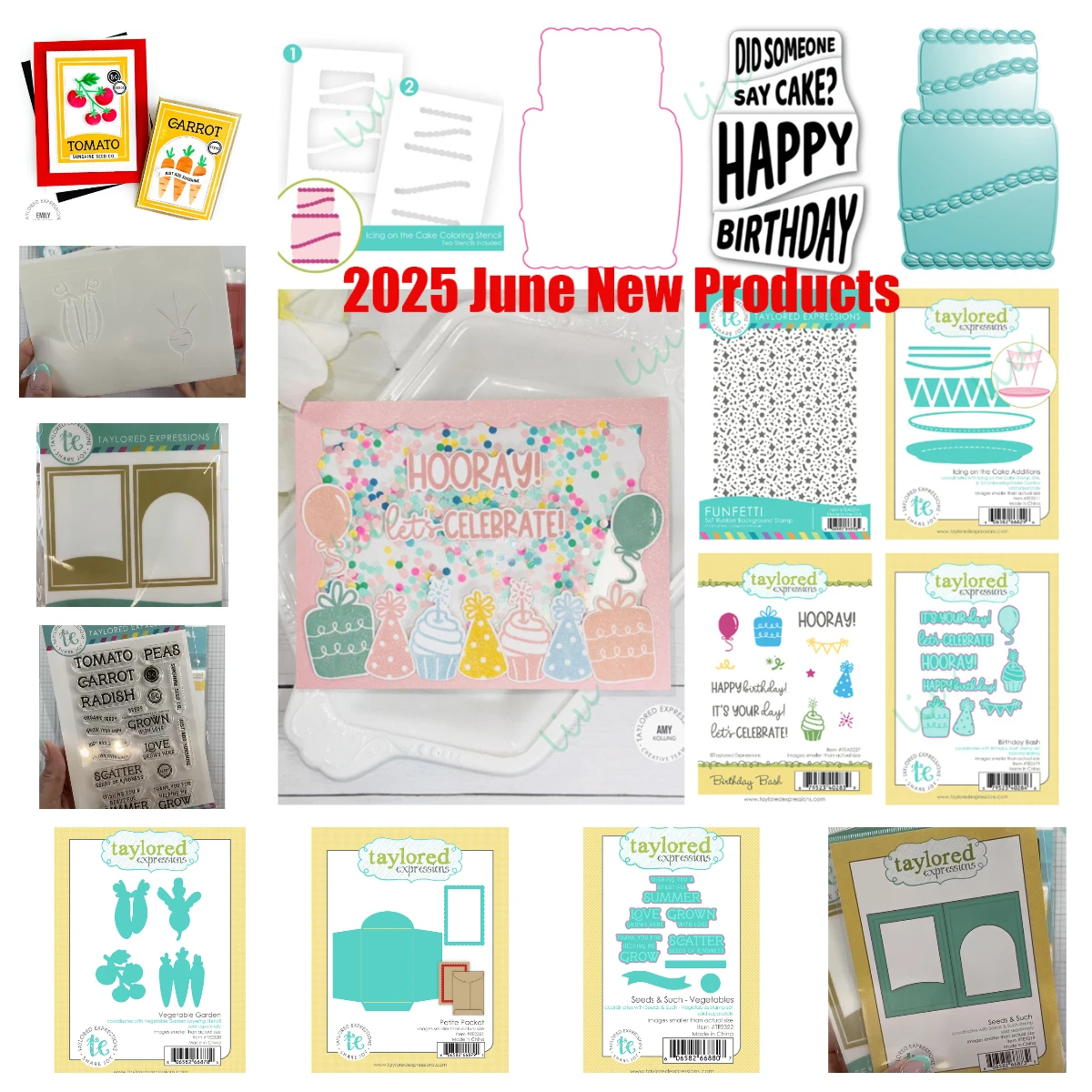 Seeds & Such Summer Icing on the Cake Metal Cutting Dies Stamps and Stencils Hot Foil for Diygreeting Cards Crafts 2025 June New
Seeds & Such Summer Icing on the Cake Metal Cutting Dies Stamps and Stencils Hot Foil for Diygreeting Cards Crafts 2025 June New