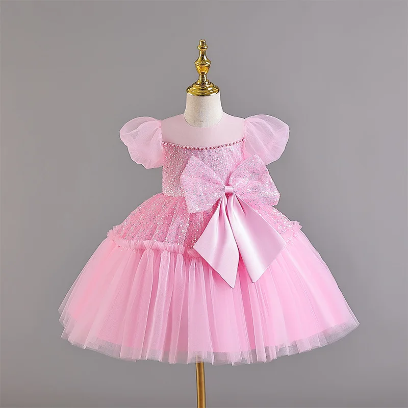Childrens Day Baby Girl Clothing 1st Birthday Sequin Princess Dress Elegant Party Dresses For Girls Puffy Dress Children Clothes
Childrens Day Baby Girl Clothing 1st Birthday Sequin Princess Dress Elegant Party Dresses For Girls Puffy Dress Children Clothes