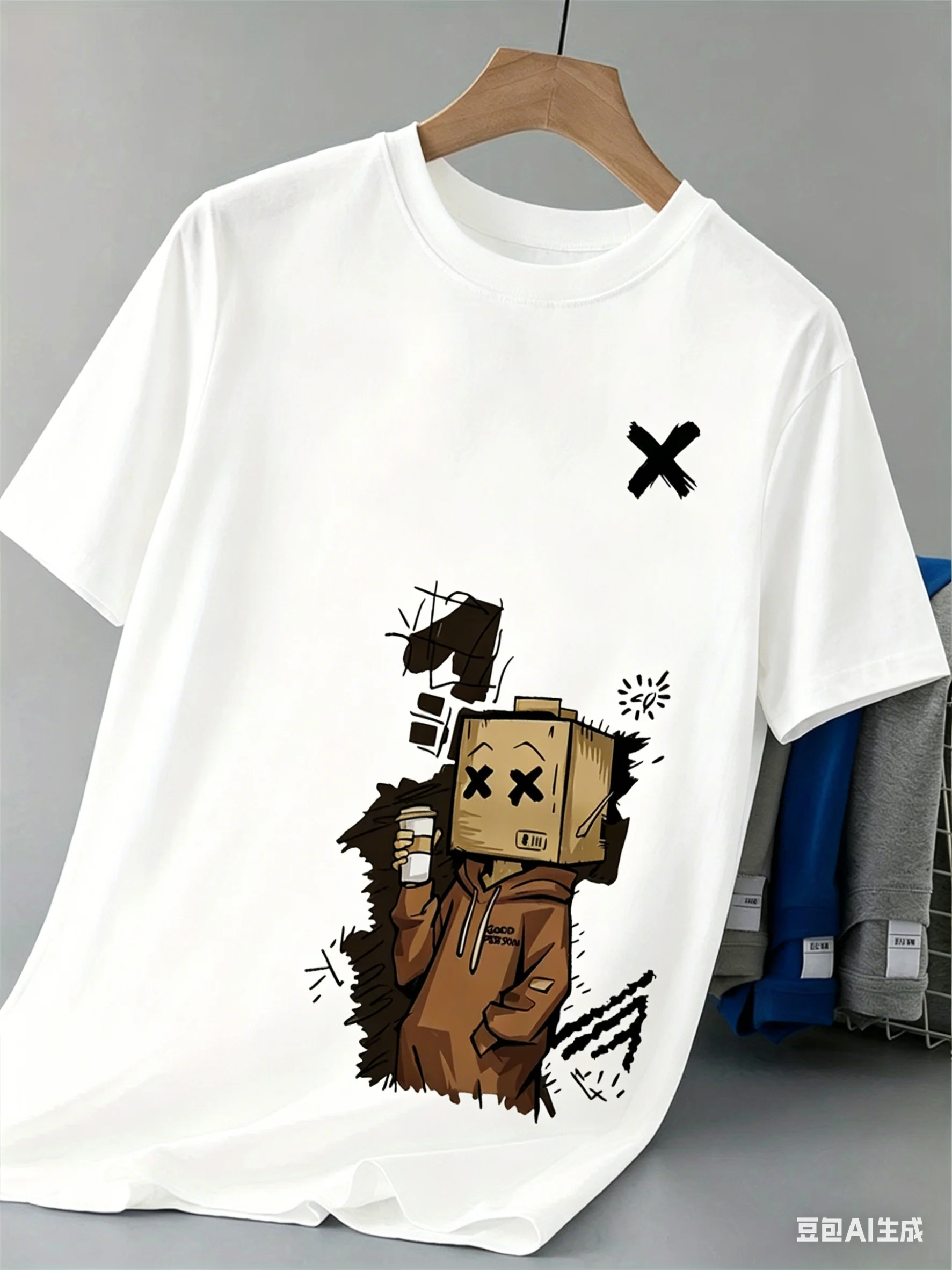 100% Pure Cotton Men's Summer Fashion, Casual, Sporty, Loose and Trendy, Graffiti-printed Breathable Round-neck Shirt
100% Pure Cotton Men's Summer Fashion, Casual, Sporty, Loose and Trendy, Graffiti-printed Breathable Round-neck Shirt