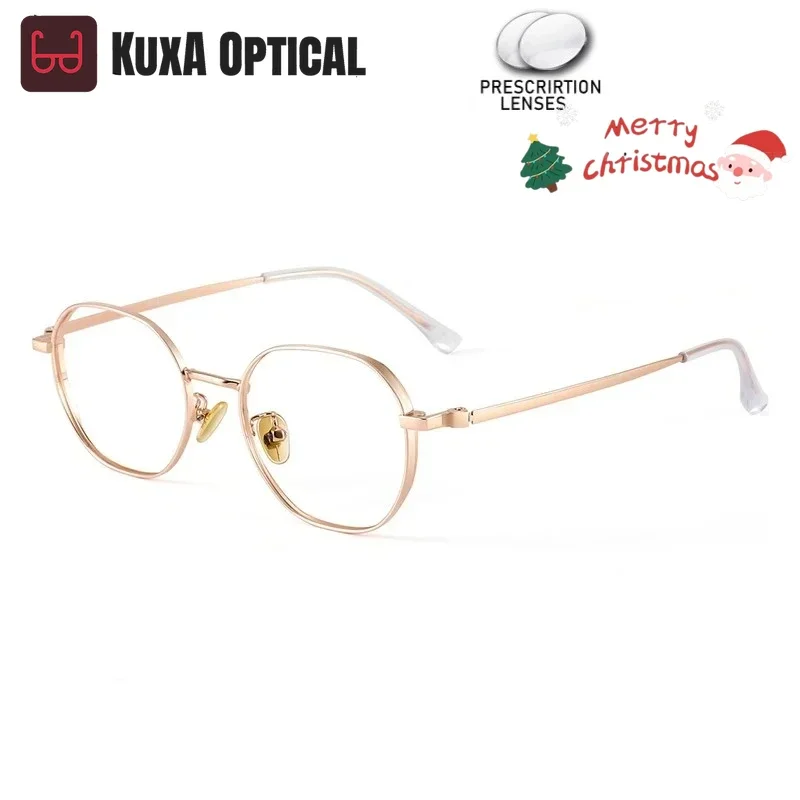 KUXA многоугольные женские очки, асферические линзы по рецепту, прогрессивные оптические очки для близорукости и дальнозоркости, фотохромные антисиние
KUXA многоугольные женские очки, асферические линзы по рецепту, прогрессивные оптические очки для близорукости и дальнозоркости, фотохромные антисиние