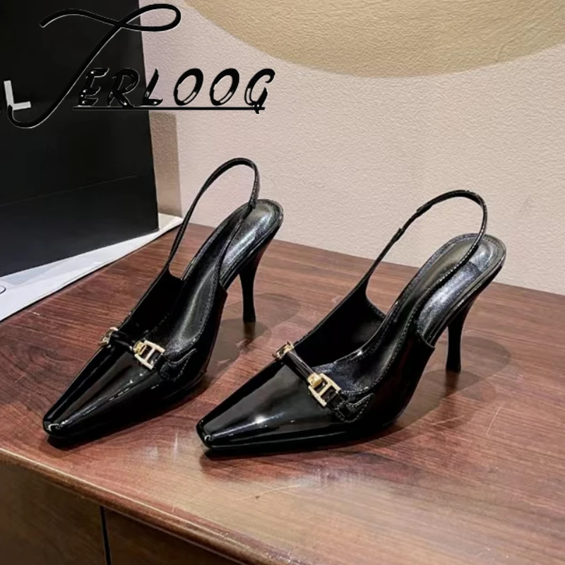 Summer Sexy Women Sandals Pointed Toe High Heels Shoes 2025 New Slingback Dress Slippers Party Luxury Woman Pumps Trend Zapatos
Summer Sexy Women Sandals Pointed Toe High Heels Shoes 2025 New Slingback Dress Slippers Party Luxury Woman Pumps Trend Zapatos