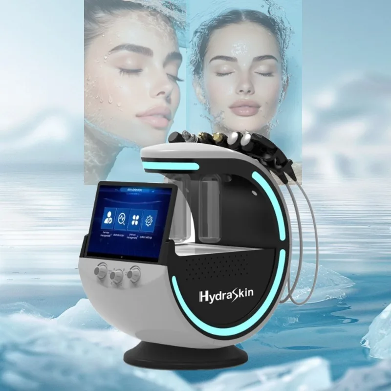 7 in 1 Smart Ice Blue Direct Machine Portable Hydra Cleaning Facial Beauty Equipment
7 in 1 Smart Ice Blue Direct Machine Portable Hydra Cleaning Facial Beauty Equipment