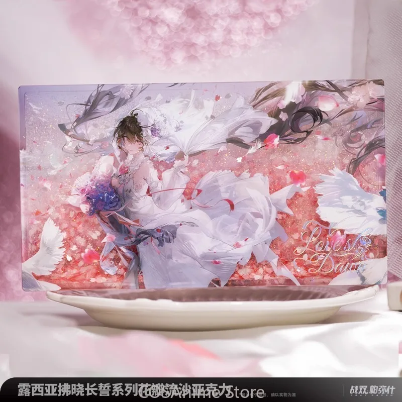 Официальная подлинная игра в стиле аниме GREY RAVEN: PUNISHING Косплей Lucia Promise Petal акриловый орнамент струящийся песок Маджонг на складе
Официальная подлинная игра в стиле аниме GREY RAVEN: PUNISHING Косплей Lucia Promise Petal акриловый орнамент струящийся песок Маджонг на складе