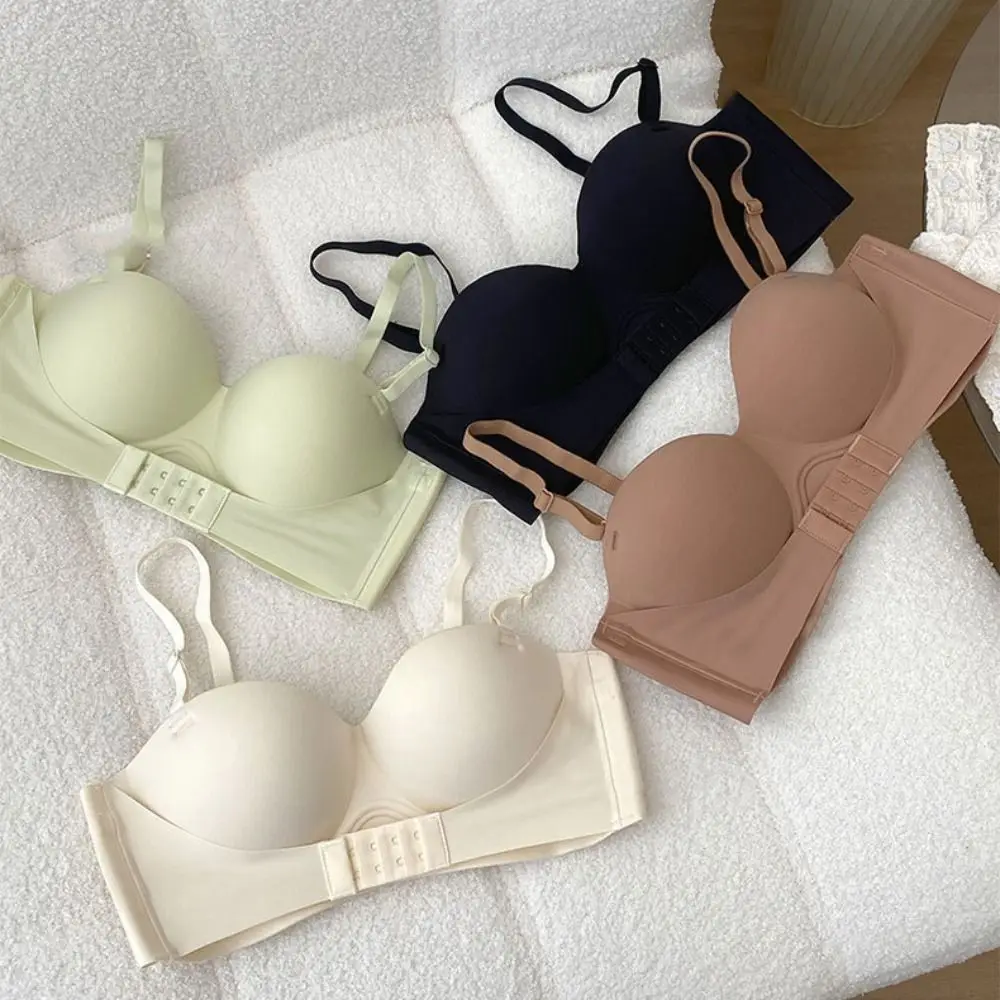 Elastic Front Button Wireless Deep V Bra Push Up Anti-sagging Underwear for Women Thin Lingerie Seamless Bra Yoga
Elastic Front Button Wireless Deep V Bra Push Up Anti-sagging Underwear for Women Thin Lingerie Seamless Bra Yoga
