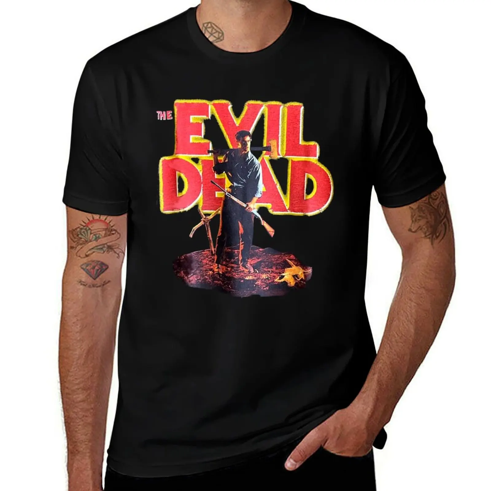 Scary Evil Dead Horror T-Shirt Luxury man blue archive topping basketball graphic tees men workout shirt 
Scary Evil Dead Horror T-Shirt Luxury man blue archive topping basketball graphic tees men workout shirt