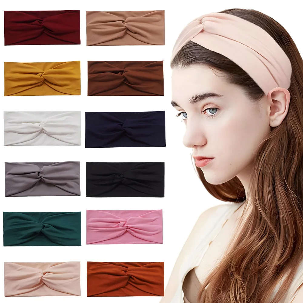 Popular solid color cross headband, simple confinement face wash headband, yoga cycling sports headband, headbands for women
Popular solid color cross headband, simple confinement face wash headband, yoga cycling sports headband, headbands for women