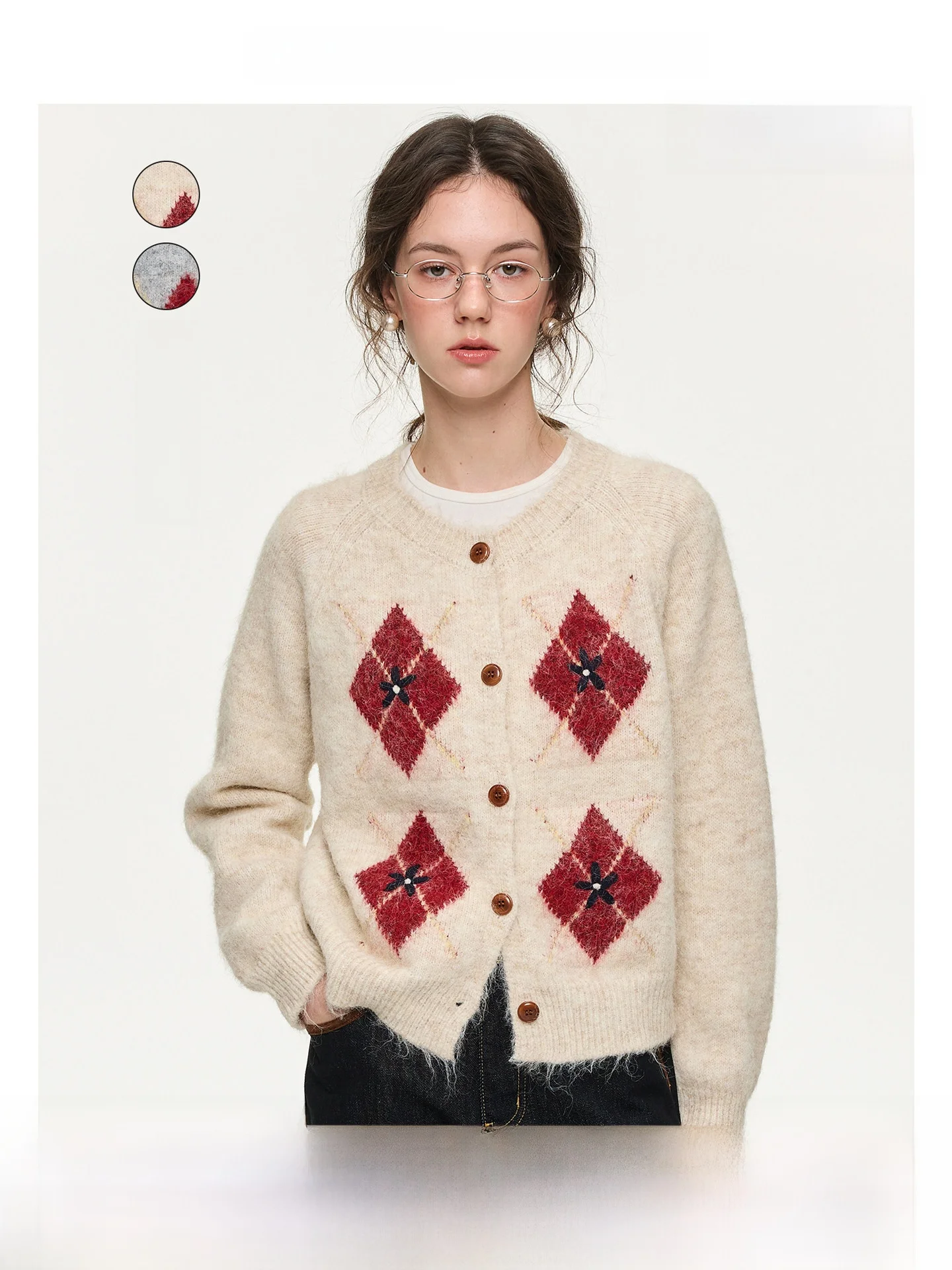 Женский вязаный кардиган Vega Chang с вышивкой, повседневный, свободного кроя, с круглым вырезом, длинными рукавами, модный, на все сезоны
Женский вязаный кардиган Vega Chang с вышивкой, повседневный, свободного кроя, с круглым вырезом, длинными рукавами, модный, на все сезоны