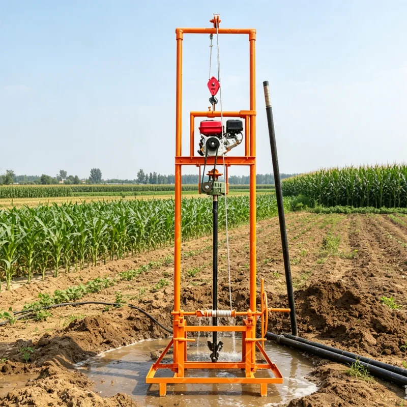 Customized Lightweight Manual Drilling Unit Petrol Diesel 80M Easy Operation Rural Borehole Water Well Drilling Rig
Customized Lightweight Manual Drilling Unit Petrol Diesel 80M Easy Operation Rural Borehole Water Well Drilling Rig