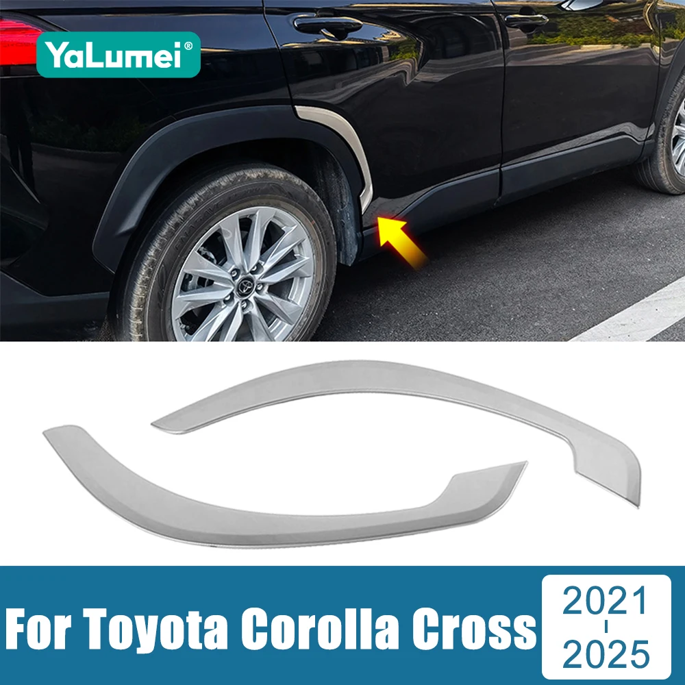 For Toyota Corolla Cross XG10 2021 2022 2023 2024 2025 Hybrid Car Fender Protector Anti-Scratch Sticker Auto Wheel Eyebrow Strip
For Toyota Corolla Cross XG10 2021 2022 2023 2024 2025 Hybrid Car Fender Protector Anti-Scratch Sticker Auto Wheel Eyebrow Strip