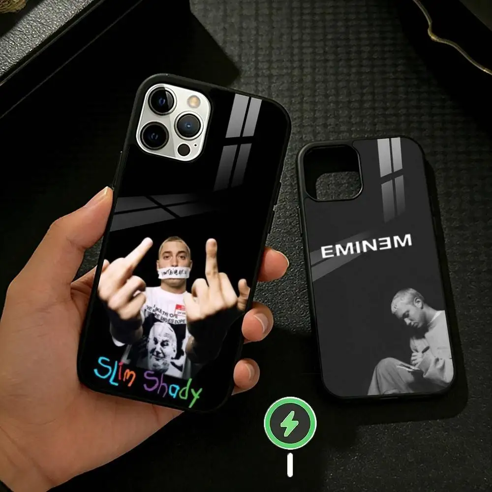 rapper E-Eminem Phone Case For iPhone 17 16 15 14 13 12 Pro Max Plus for Mirror Wireless Magnetic Cover
rapper E-Eminem Phone Case For iPhone 17 16 15 14 13 12 Pro Max Plus for Mirror Wireless Magnetic Cover