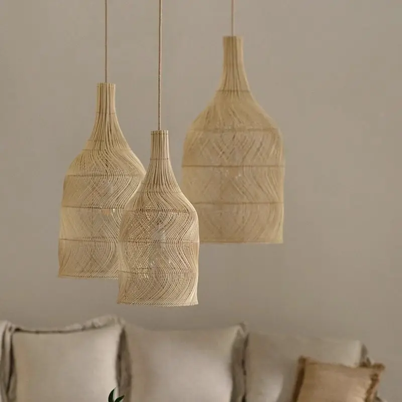 Japanese Zen Rattan Pendant Light Designer Tea Room Chandelier for Cafe Retro Woven Dining Fixture Artistic Bedroom Ambient Lamp
Japanese Zen Rattan Pendant Light Designer Tea Room Chandelier for Cafe Retro Woven Dining Fixture Artistic Bedroom Ambient Lamp