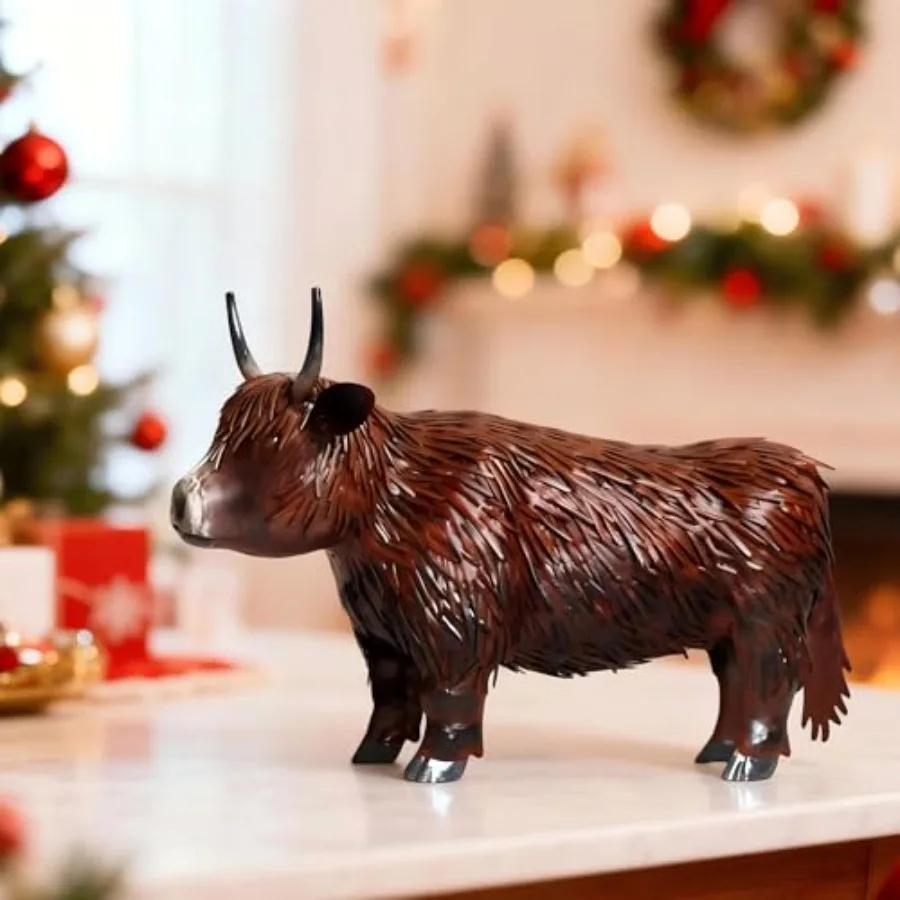 Металлические садовые статуэтки высокогорных коров, уличные скульптуры для двора, украшение для газона, подарки на новоселье и день рождения
Металлические садовые статуэтки высокогорных коров, уличные скульптуры для двора, украшение для газона, подарки на новоселье и день рождения